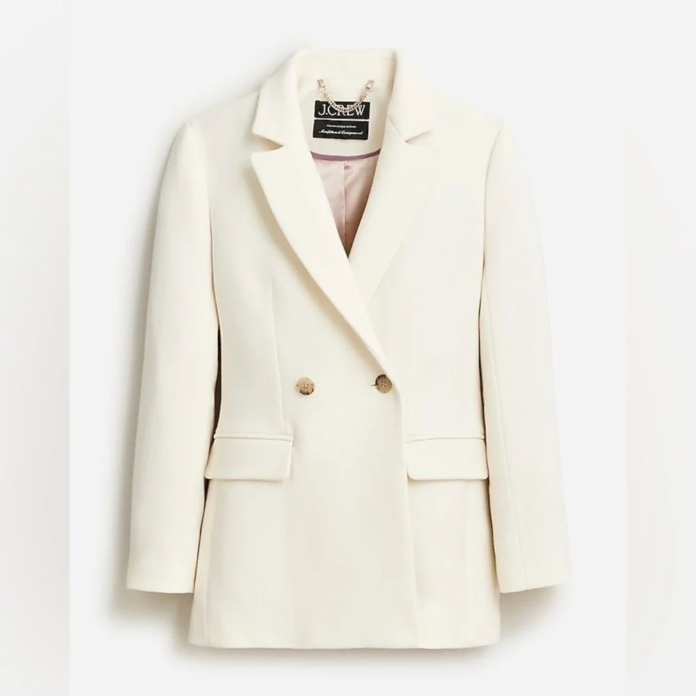 J Crew Evening blazer-jacket in Italian double-cloth wool blend BM426